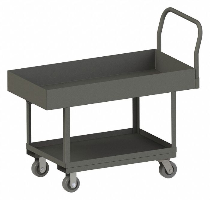 Steel deck platform truck