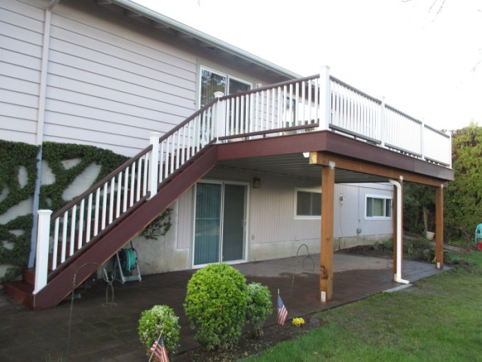 Trex platform deck