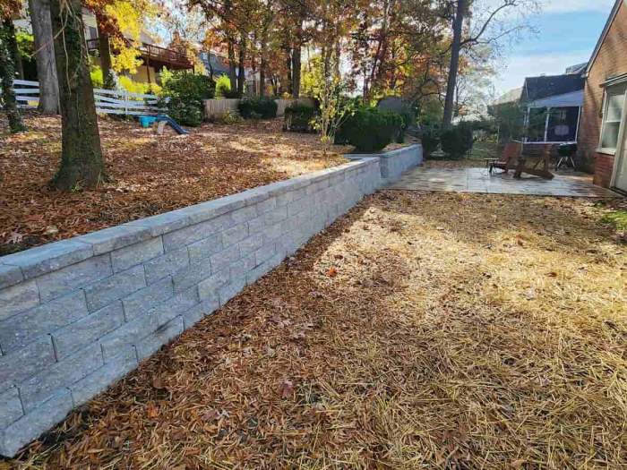 Retaining wall construction companies near me