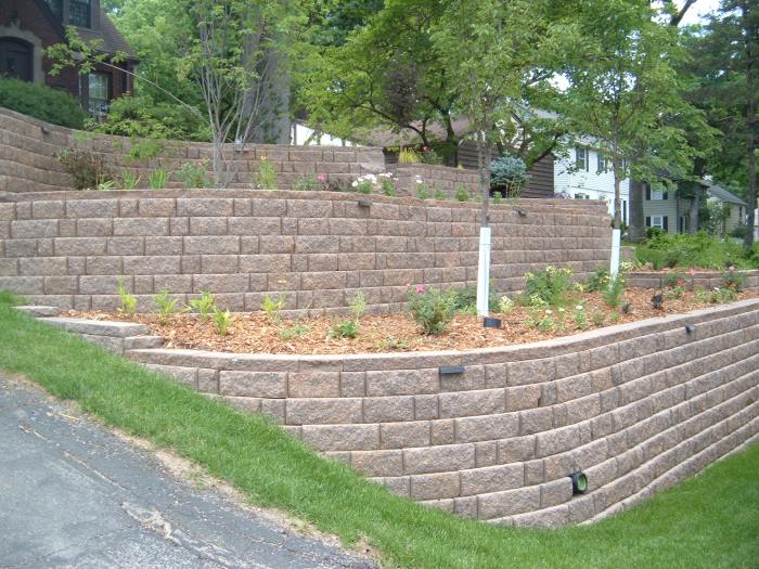 Yelp retaining wall