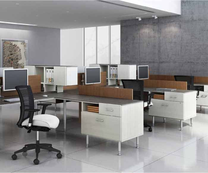 Portable office wall partitions