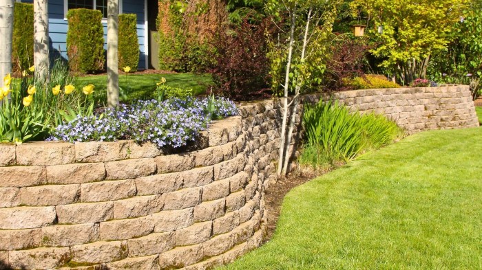 Landscaping retaining wall companies